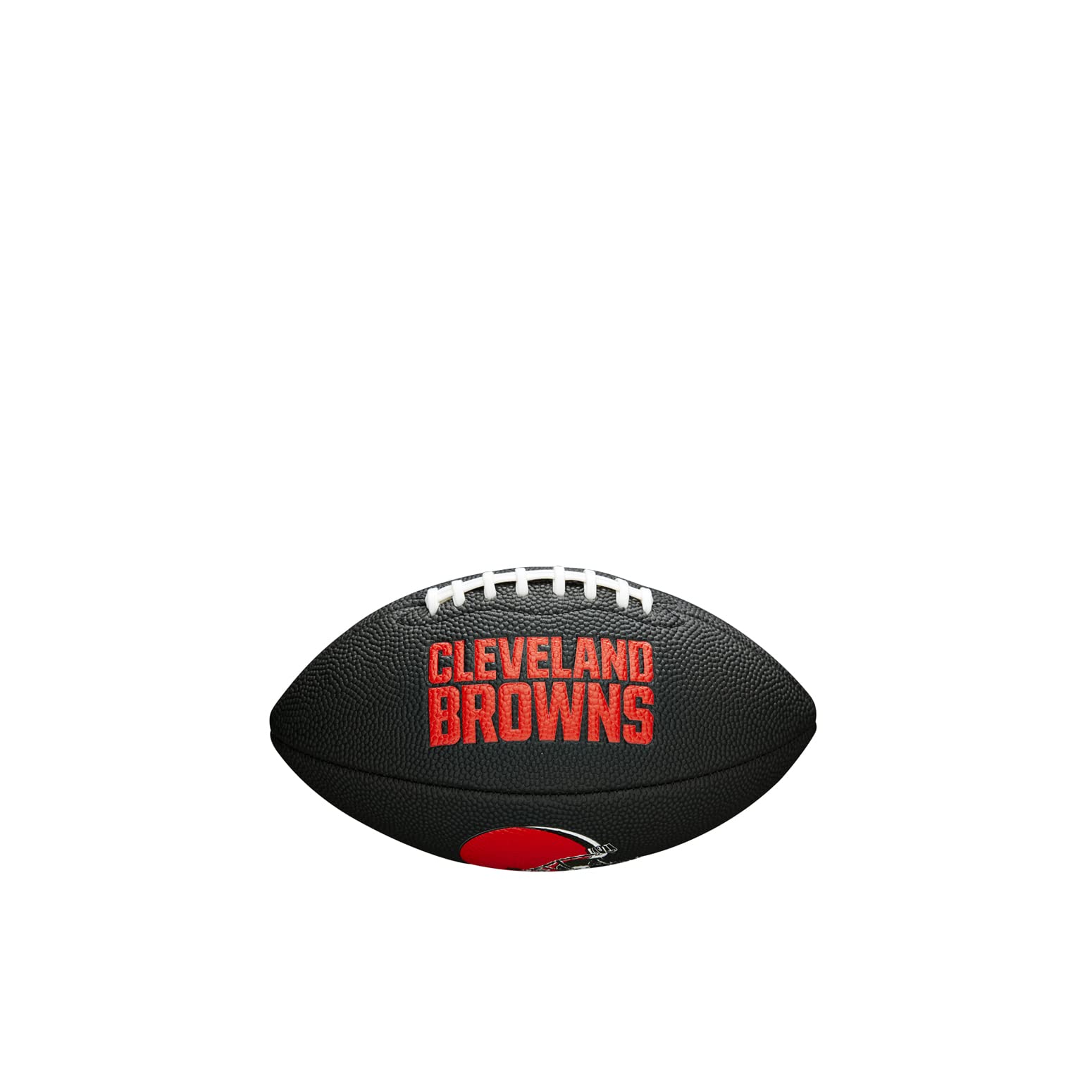 Wilson American Football MINI NFL TEAM SOFT TOUCH, Soft Touch-Blended Leather, Black