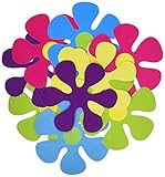 Mini Retro Flower Cutouts (10/Pkg)