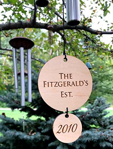 Trunk SALE Top Wedding Wind Chime 26 inch Unique Established Wind Chime SILVER For Porch Garden Anniversary Gift Outdoor Wedding Windchime Gift Bridal Shower Gift For Guy New Home Gift