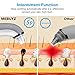 Electric Blackhead Remover, MEBUYZ Comedo Suction Microdermabrasion Machine Electric Blackhead Removal Rechargeable Skin Peeling Machine Comedone Extractor Tool, Facial Pore Cleaner With 4 Levels