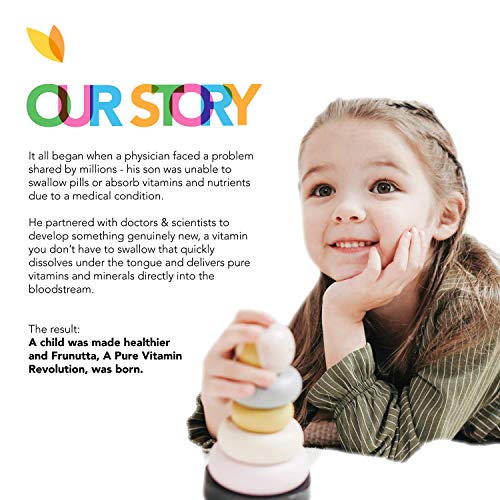 Frunutta Iron Under The Tongue Instant Dissolve Tablets 27 mg x 90 Tablets for Iron