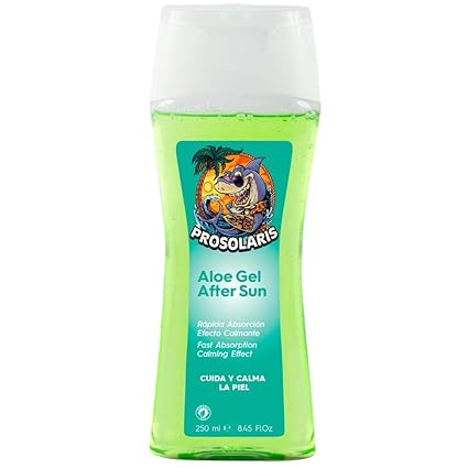 Prosolaris Aloe Aftersun Gel 250ml - Gama profesional: Amazon.es ...