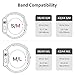 Bravely klimbing Compatible with App le Watch Band 38mm 40mm 42mm 44mm, for Women Men, iwatch Bands Compatible with iWatch Series 5, Series 4, Series 3, Series 2, Series 1 S/M, M/L 12 Pack