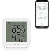 YoLink X3 Temperature & Humidity Sensor, Supports App Real-Time Data Refresh, Alexa, IFTTT, Home Assistant Integration - YoLi