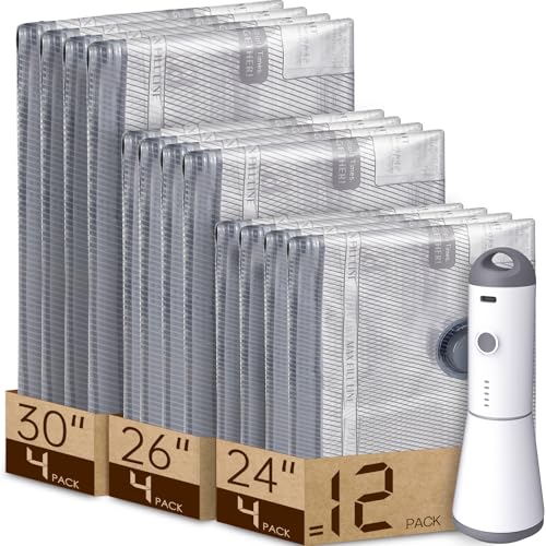 Vacbird Travel Vacuum Bags Rechargeable Pump