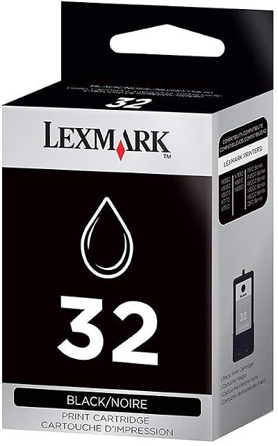 Lexmark 32 Black Ink Cartridge 18CX032E for Z815 - 363 Pages