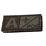 OneTigris Military Blood Type A/B/AB/O+ Positive Patch - 2