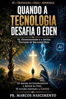 Livro QUANDO A TECNOLOGIA DESAFIA O ÉDEN: IA, Transumanismo e a Antiga Tentação de Ser Como Deus