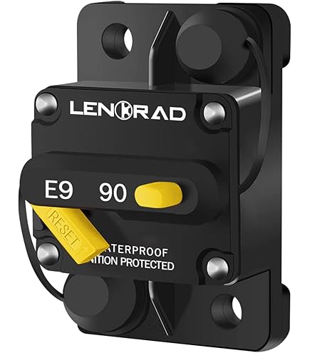 BLUE SEA SYSTEMS Circuit Breaker, 187 Series, 150A, MFG