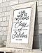 A Girl Must Be Two Things: Classy and Fabulous - 11x14 Unframed Typography Art Print - Great Inspirational Gift