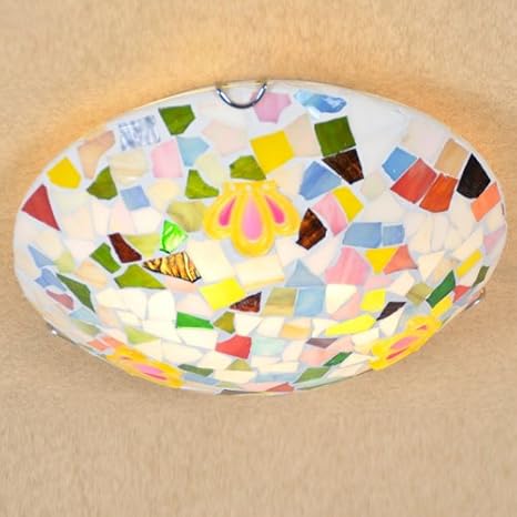 Cute Mosaic Children S Bedroom Ceiling Fixtures Creative Small
