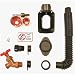 EarthMinded DIY Rain Barrel Diverter Kit - Water Barrel / Rain Barrel Adapter Kit, Includes Spigot and Downspout Diverter For 3 x 4 Inch Downspouts - F-RN097 primary