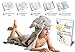 Elephant Hooded Towel for Kids, 100% Natural Cotton, Large Baby Bath Towel with Elephant Hood, Super Cuddly Velour and Organic Terry 2 Side Design + Bonus Coloring Book for Kids by Dare4Care