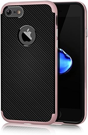iPhone 7 Protective Case By Class Electronics – Slim Design &amp; Durable Construction Cell Phone Cover (Rose Gold)