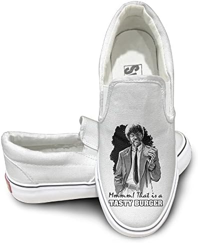 HIPPO Tasty Burger Breathable Fashion Printed Canvas Shoes 37 New Design