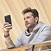 totallee iPhone 8 Plus Case, Thinnest Cover Premium Ultra Thin Light Slim Minimal Anti-Scratch Protective - for Apple iPhone 8 Plus The Scarf (Matte Black)