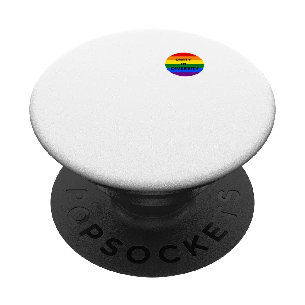 LGBTQ Community Lesbian Gay Bi Trans Unite Diversity Culture PopSockets Swappable PopGrip