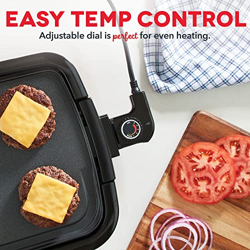 DASH Deluxe Everyday Electric Griddle with Dishwasher Safe Removable