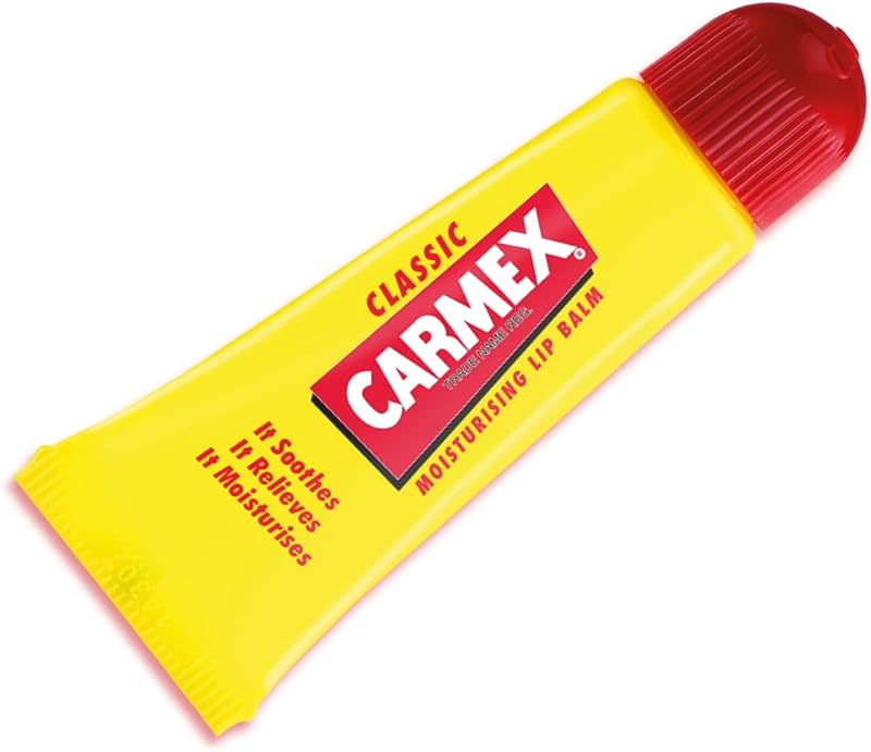 Carmex Classic Moisturising Lip Balm Tube SPF 15 Hydrating Cooling Relief 10g