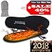 Heated Insoles, Sweet Mall Cut-to-Fit Multiple Sizes Unisex Flexible Rechargeable Heated Shoes Insoles Boot Mobile Foot Warmer for Hunting Fishing Hiking Camping