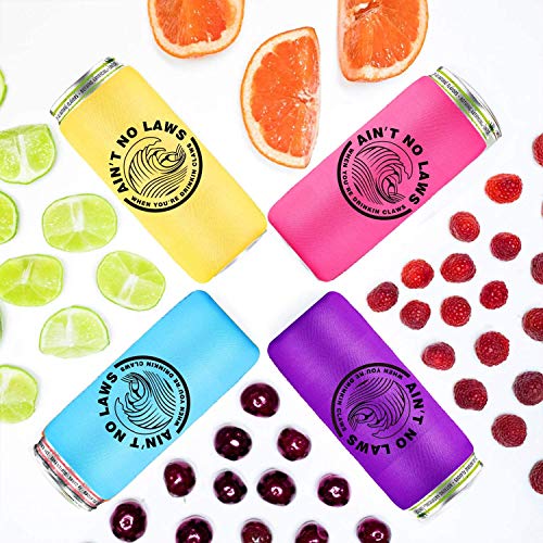 Skinny Can Coozie Slim Can Cooler for Slim Beer & Hard Seltzer, Skinny