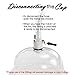 LeLuv Vacuum Cup & Fitting for Female Vagina Labia Clitoris Enhancement Pumps Medical-Grade Clear Acrylic