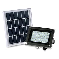 Walmeck Solar Panel Lights Floodlights 54 LED Powered Solar Lights IP65 Waterproof Outdoor Security Lights for Home, Garden, Lawn