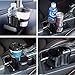 NSTART Car Cup Holder Adapter Organizer with Adjustable Base,Extra Auto Cup Holders Expander,Unique 2 in 1 Design Soft Drink Can Coffee Bottles Stand,Universal Detachable Water Bottle Holder for Cars
