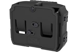 Universal Double Magazine Pouch for 9mm,10mm, .357, .40, .45 Caliber Dual & Single Stack Magazines-Polymer Quick Dual Release