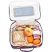 Wildkin Kids Insulated Lunch Box – Durable and Reusable for School & Travel - Peace Signs