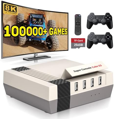 Amazon.com: Kinhank Super Console Cube X3 Retro Game Console with