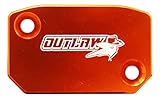 Outlaw Racing Billet Front Master Cylinder Reservoir Brake Cap Orange KTM