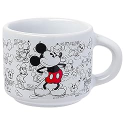 Silver Buffalo Mickey Heritage Sketch Multi Art 4pc
