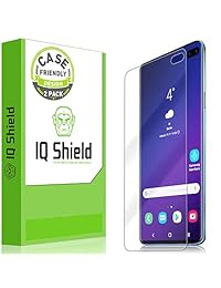 Protector de pantalla para Samsung Phone Plus 2019 (2 unidades), IQ Shield LiQuidSkin Full Coverage Protector de pantalla para Samsung Phone Plus 2019 HD Clear Antiburbujas