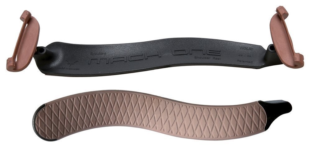 Mach One Shoulder Rest Violin Plastic 4/4-3/4 Ultra Light Ergonomic Shaped