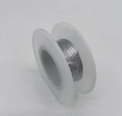 Charles 304 Stainless Steel Wire 30M Bright Single Hard Wire 0.4mm
