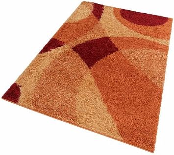 My Home Hochflor Teppich My Home Kassel Hohe 30mm Gewebt Rot