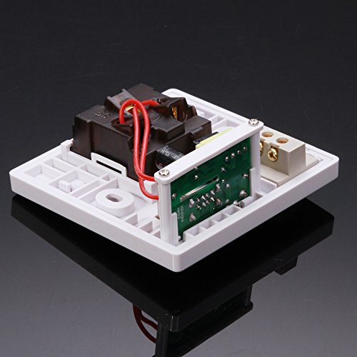Foto4easy AC Power Socket Receptacle Wall Charger Outlet Plate with Dual USB Ports + Switch It Is Good for Hotel Restaurant, Home, Public Places to Charge Phone / Tablet /Mp3