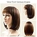 Rabbitgoo Halloween Short Bob Hair Wigs 13.3