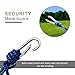 OJA Camping Hammocks-Portable Hammock with Mosquito Net, Lightweight Parachute Nylon Fabric Hammock Travel Bed wiht 2 x Carabiners and Straps for Backpacking, Travel, Beach, Yard