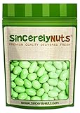 Sincerely Nuts Green Jordan Almonds – Five Lb. Bag - Brilliant Tasting Crunchy Almond Treats – Full Of Fiber, Protein, Low Carb - Freshness Sealed - Kosher