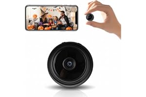 Bagandcute Hidden Cameras -Nanny Cam -WiFi Wireless -1080P HD Security Camera-Best Mini -Car Cameras for Surveillance-Surveillance Camera with Motion Detection and Night Vision,App Control