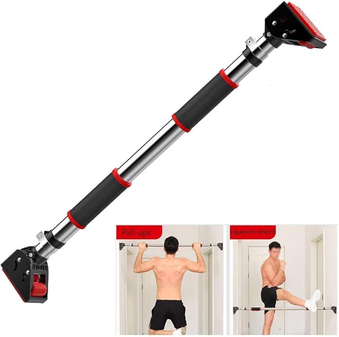 Horizontal Bar Pullup Rod, Screwless Installation, Home Fitness