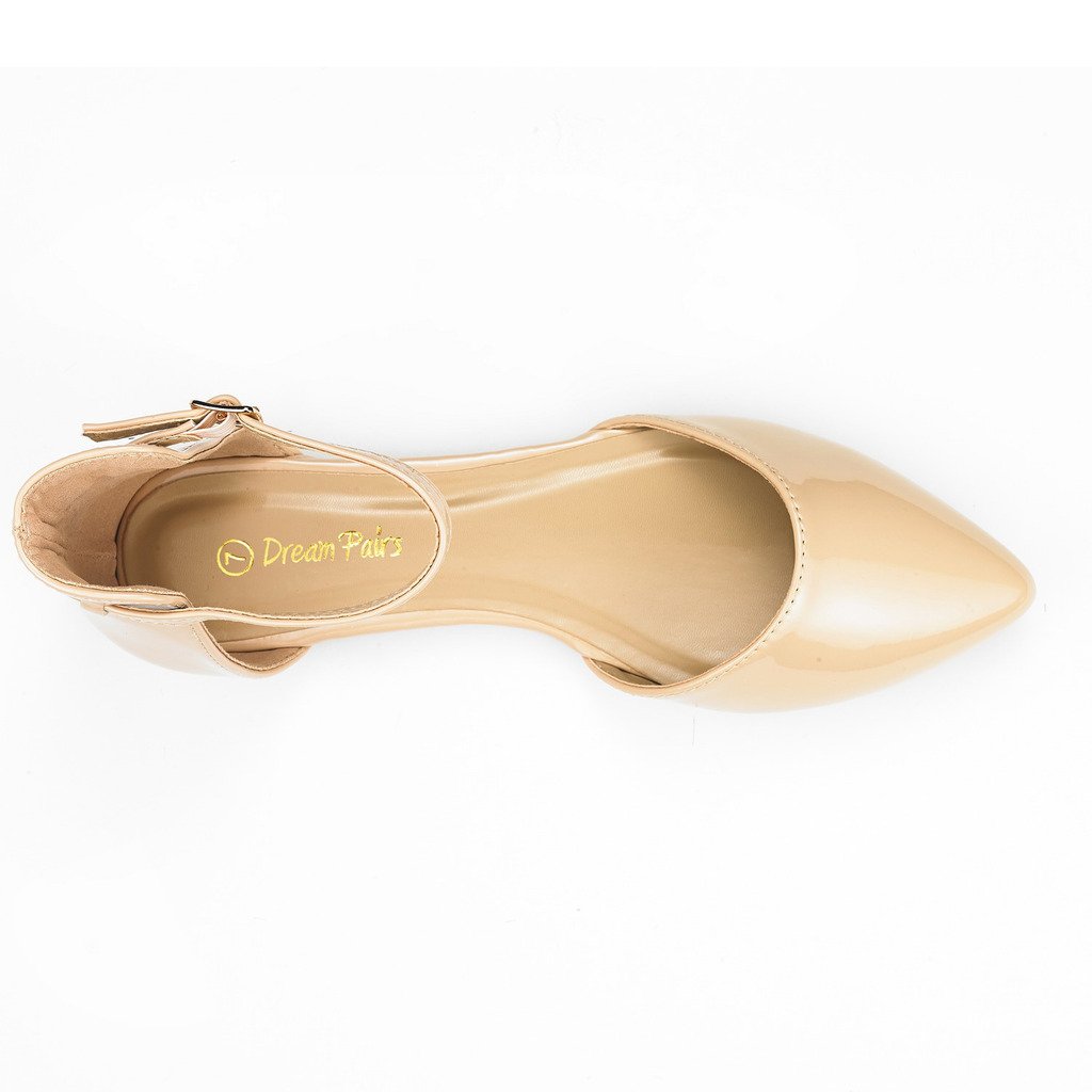 DREAM PAIRS Flapointed Women's Casual D'Orsay Pointed Plain Ballet Comfort Soft Slip On Flats Shoes - Image 4