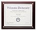 Walnut Grove Slide-in Certificate Plaque and Document Holder (Cherry)