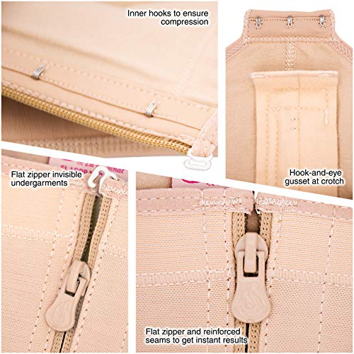 Salome 0212 Fajas Tanga Colombianas Reductoras y Moldeadoras Shapewear Thong for Women Body