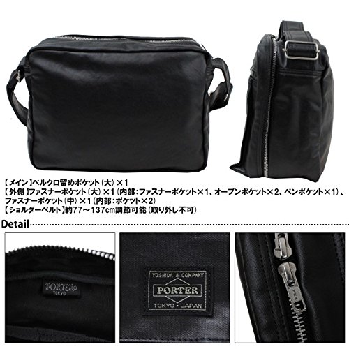 PORTER Freestyle Yoshida Bag Shoulder Bag L 707-08211 Black | eBay