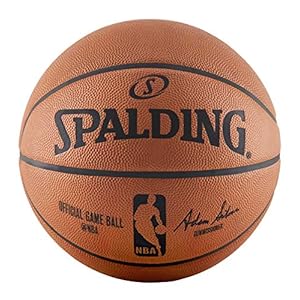 Spalding NBA Official Game Ball Orange, Official NBA size and weight: Size 7, 29.5″