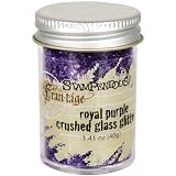 Stampendous Glass Glitter 1.4  Ounce-Royal Purple