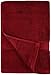 Amazon Brand – Pinzon 6 Piece Blended Egyptian Cotton Bath Towel Set - Cranberry